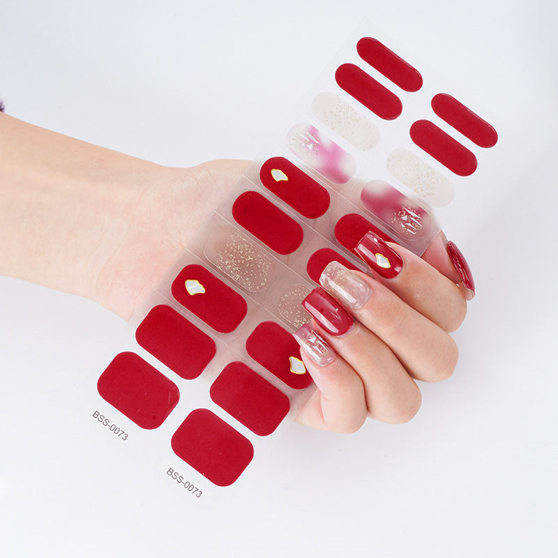Christmas nail wraps