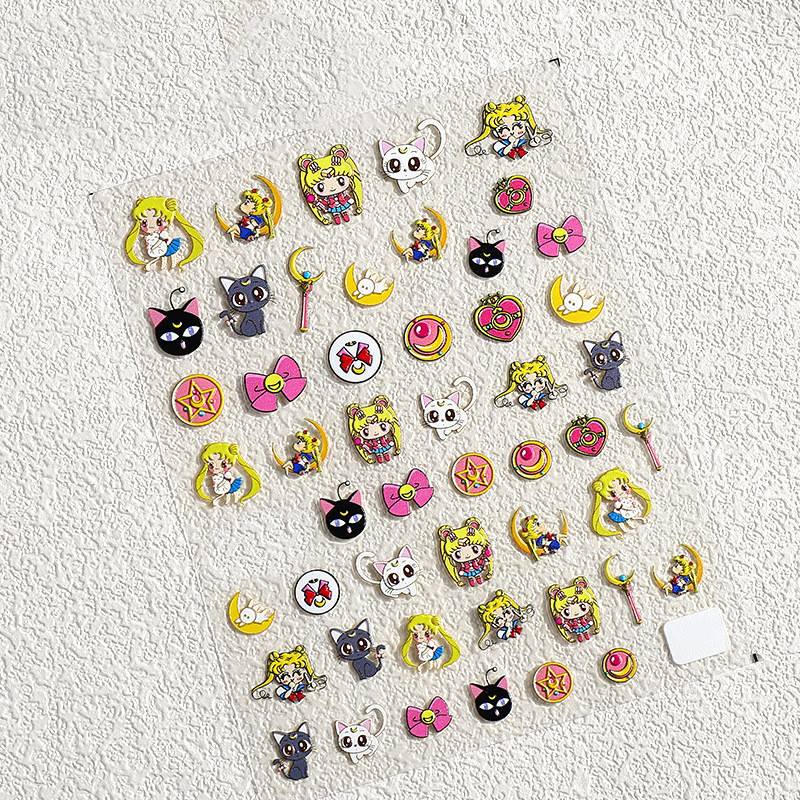 Cartoon Self-Adhesive Nail Stickers