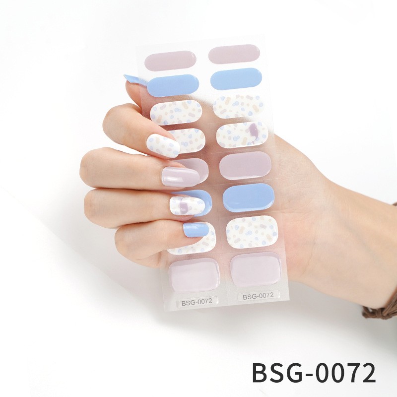 Semi Cured Gel Nail Strips