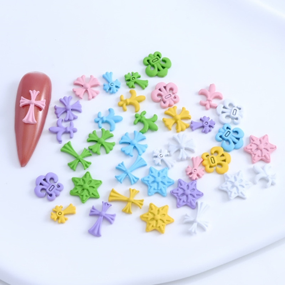 Cross Nail Charms