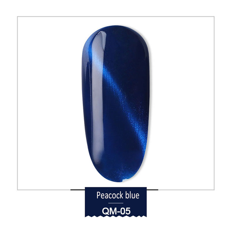 Magic Milky Stars Cat Eye Nail Gel Polish