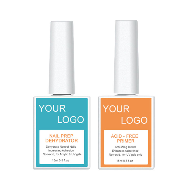 Nail Dehydrator and acid-free Nail Primer