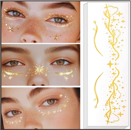 Face Glitter Sticker3