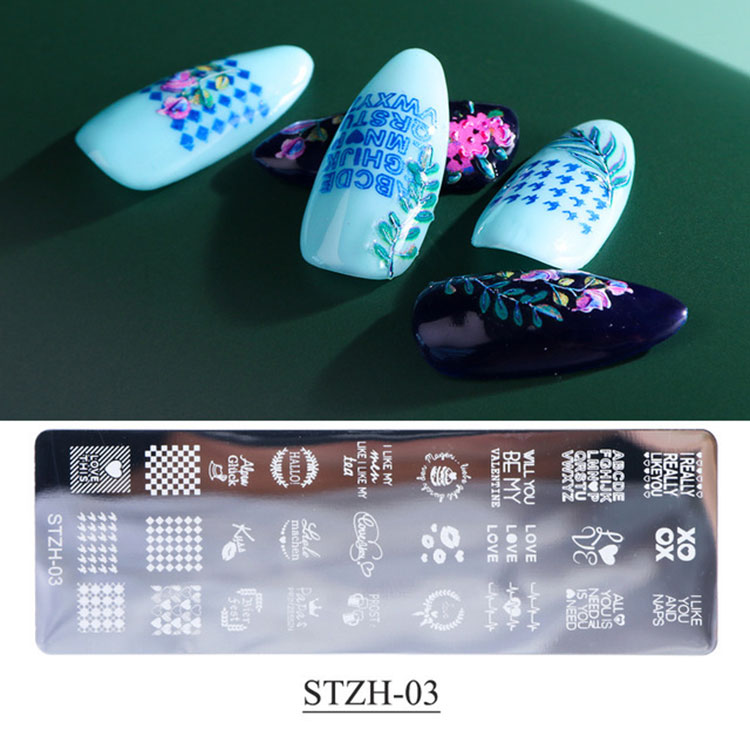 Nail Stamping Plate