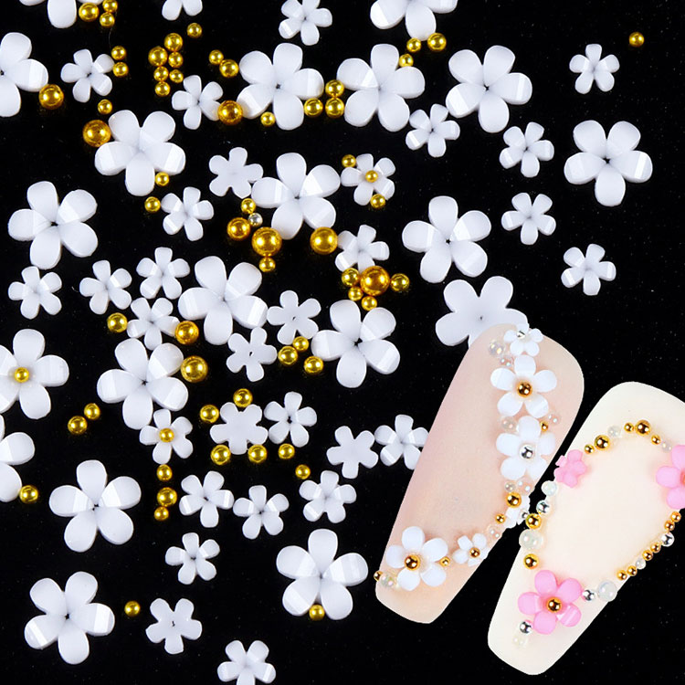 Flowers Nail Art Accessories