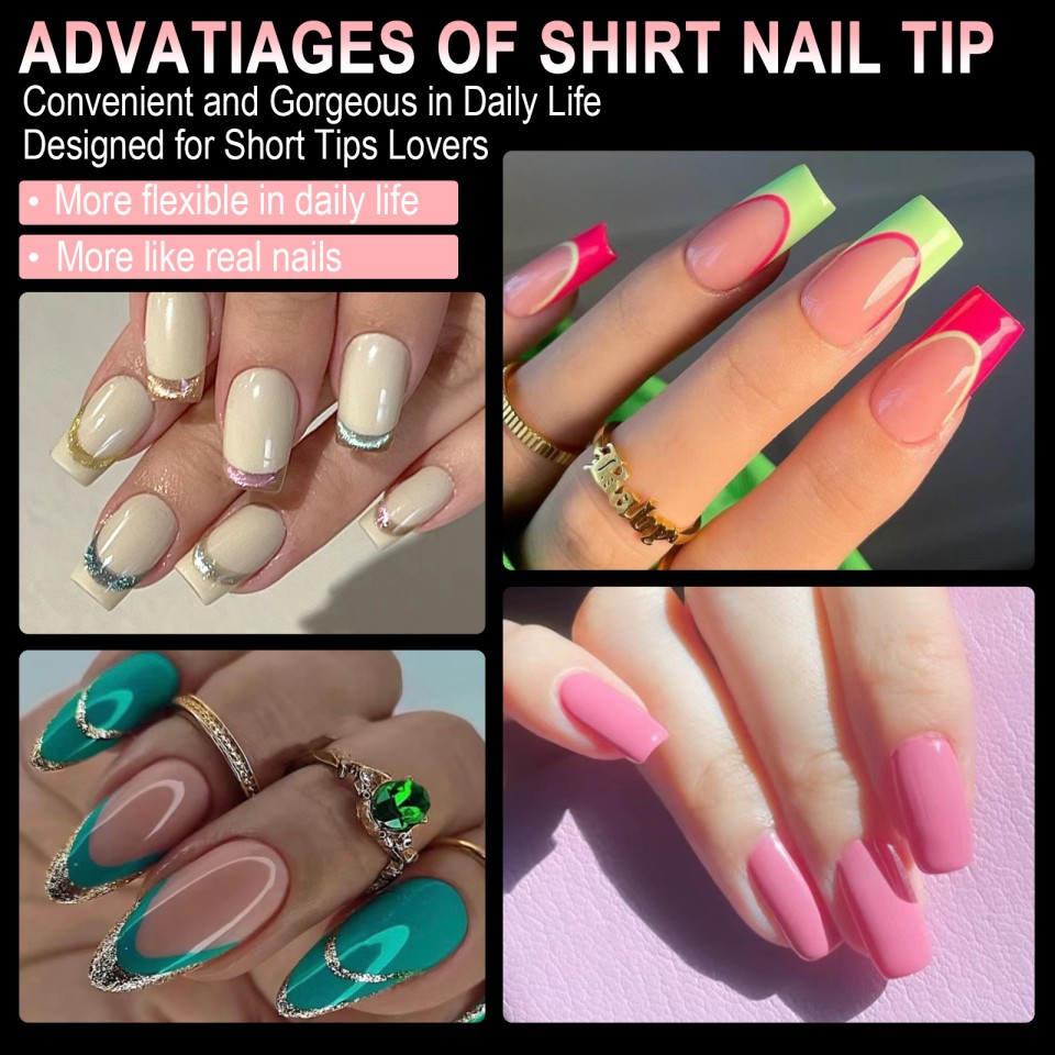 600Pcs Soft Gel Full Cover Nail Tips