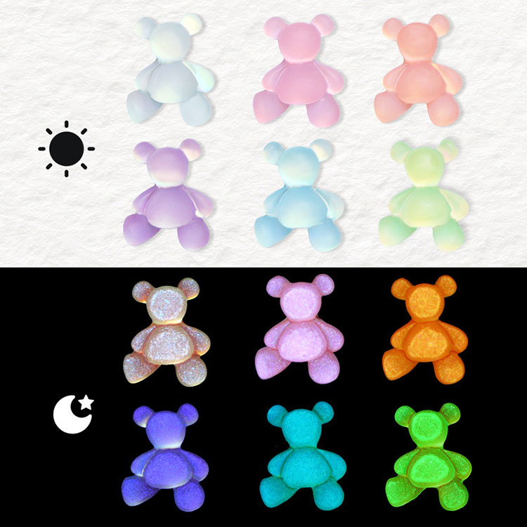 Cute Bear Nail Jewels For Nail Art