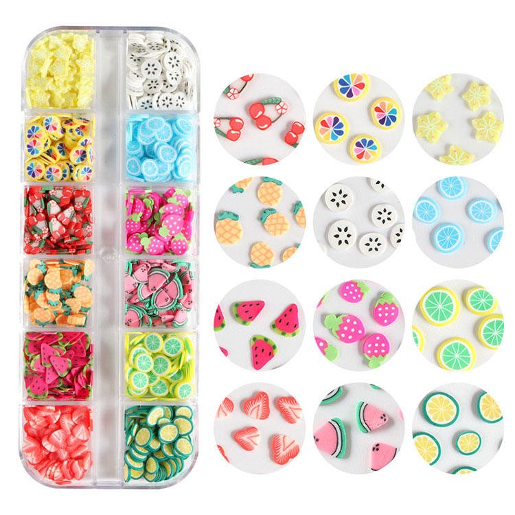 Nail Art Fruit Slices