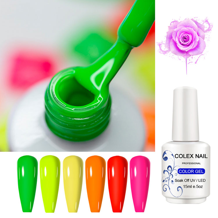80 Colors 15ml Pure Gel Nail Polish