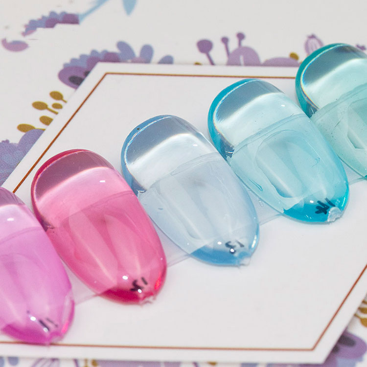 Long Lasting Translucent Ice Jelly Gel Polish