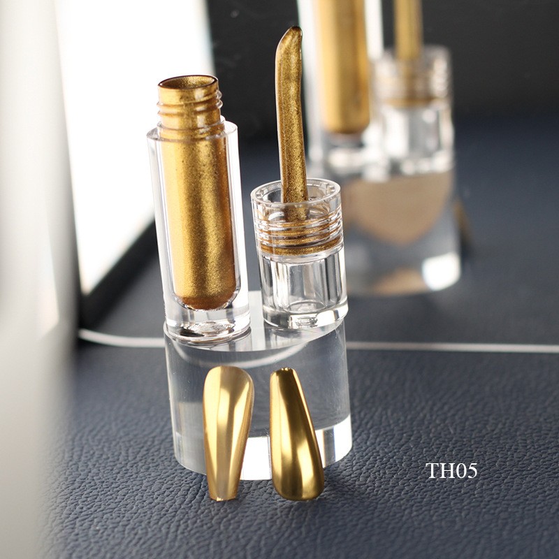 Metallic Nail Painting Liquid Mirror Nail Powder