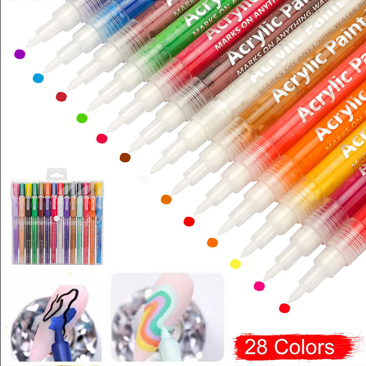 Nail Graffiti Pen For 3d Nail Art