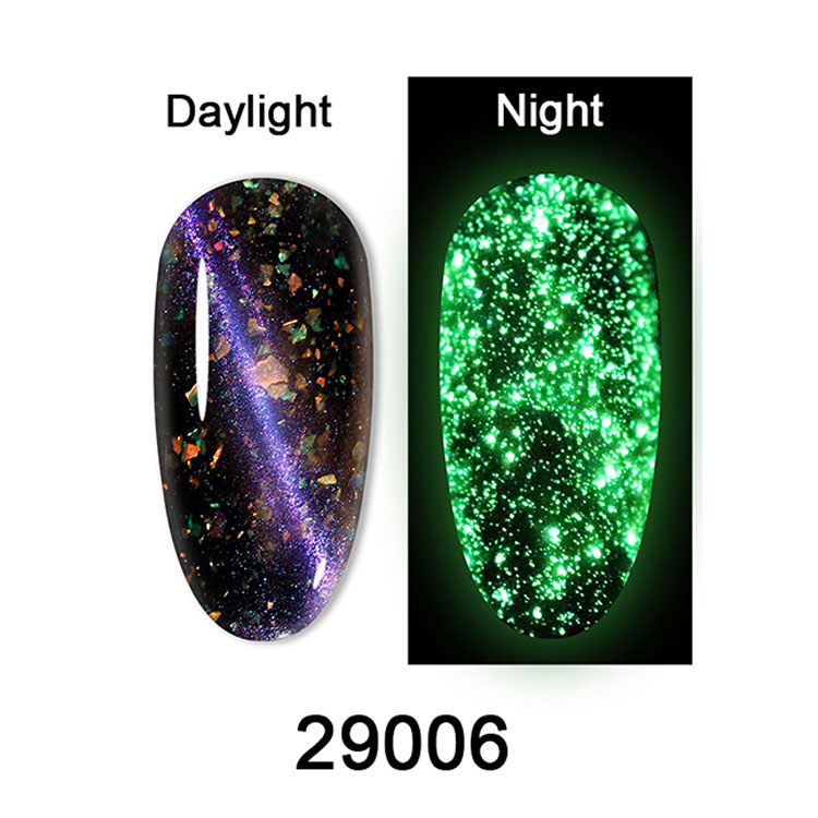 Glow In The Dark 3D Cat Eye Gel Polish