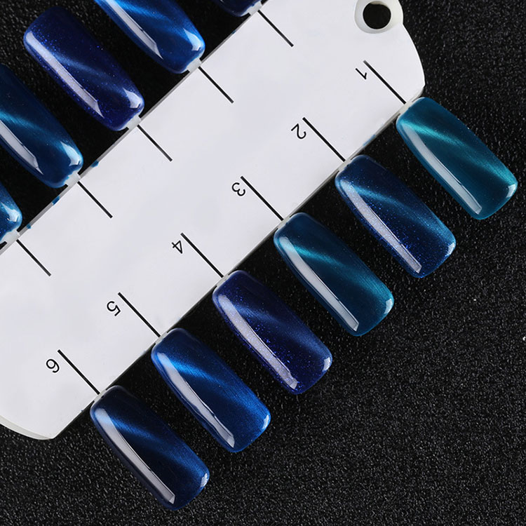 Magic Milky Stars Cat Eye Nail Gel Polish