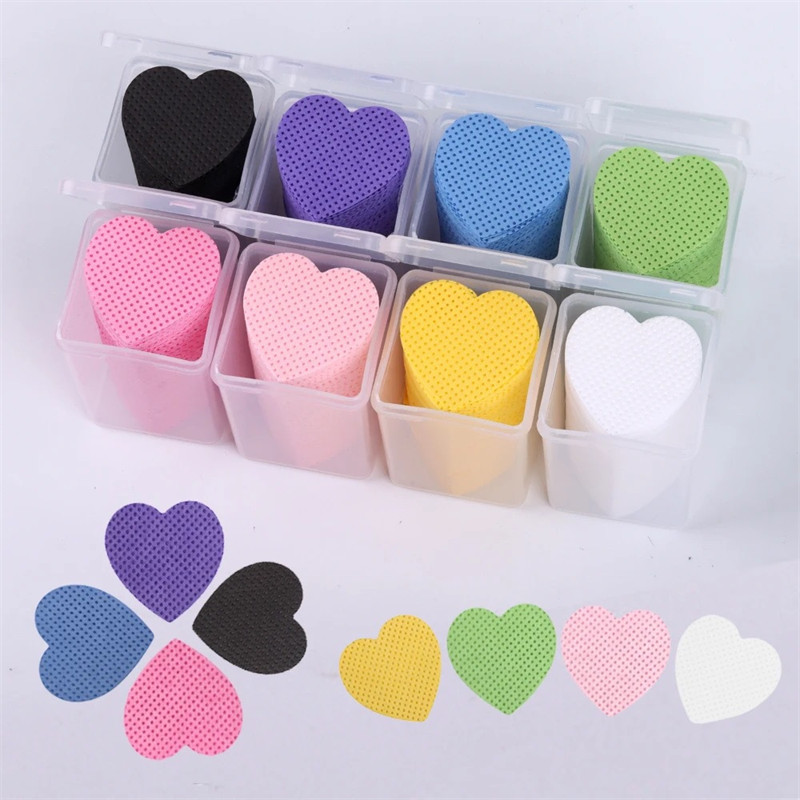 Colorful Lint Free Nail Wipes