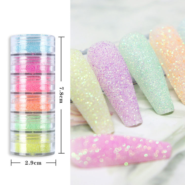 Sugar Powder Nail Glitter Kit