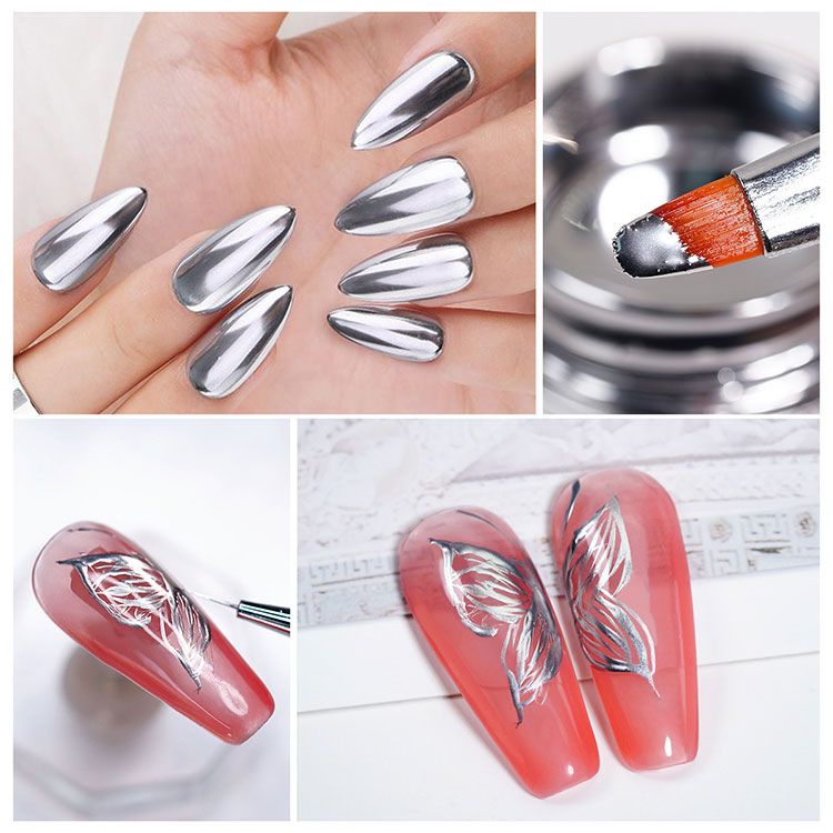 Mirror Metal Painting Gel