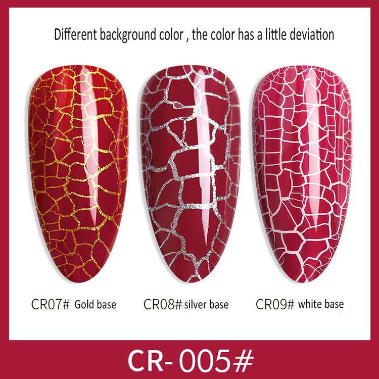Thick Coating Crack Gel Polish