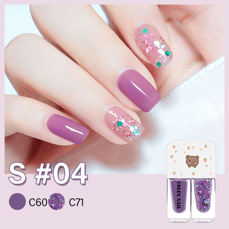 Permeable Organic Water-based Nail Polish