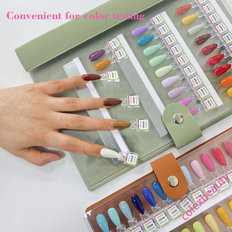 Nail Polish Color Card