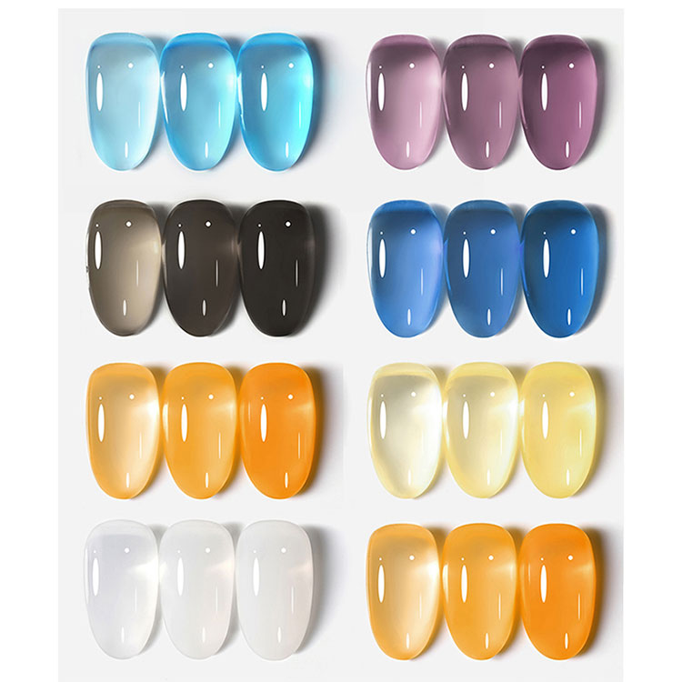 Three Layer Different Effect Ice Jelly Gel Polish