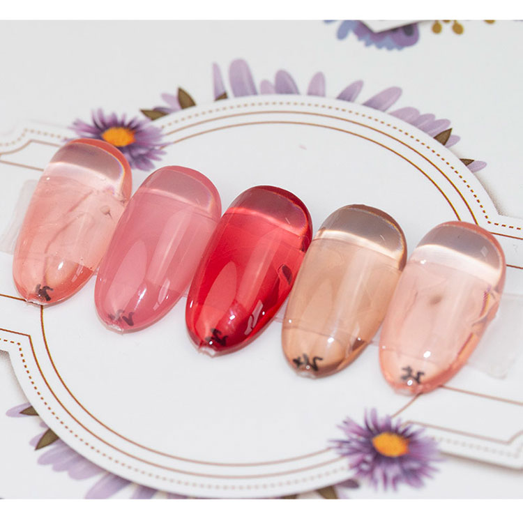 Long Lasting Translucent Ice Jelly Gel Polish