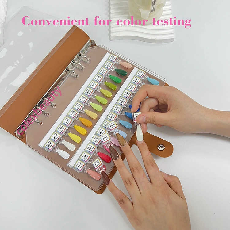 Nail Polish Color Card