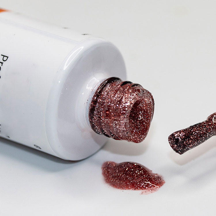 Natural Resin Glitter Gel Polish