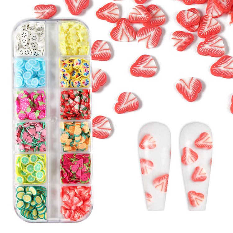 Nail Art Fruit Slices