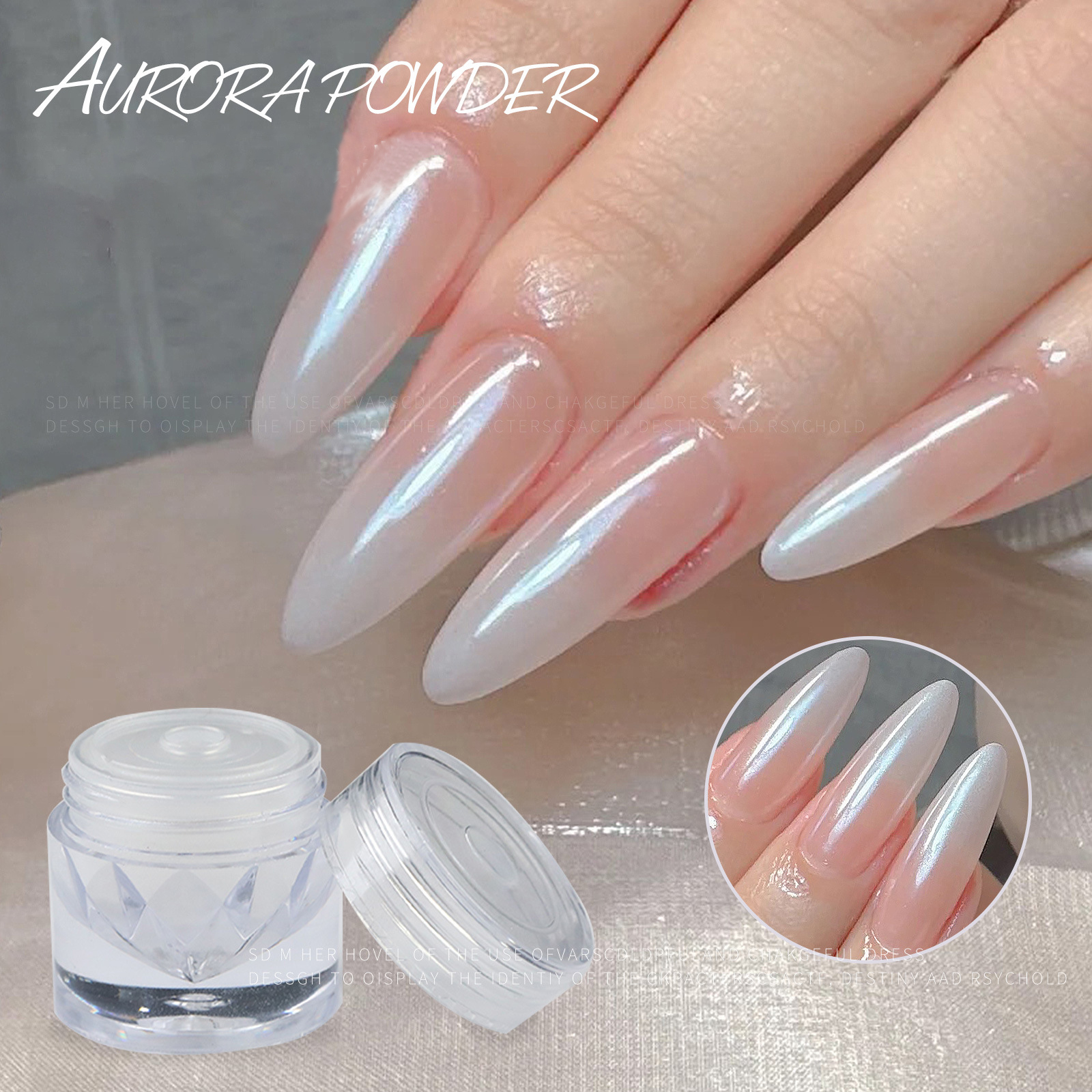 Super bright magic mirror powder