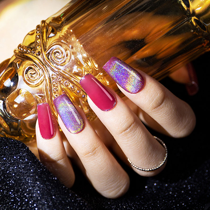 Rainbow Cat Magnetic Eye Gel Polish