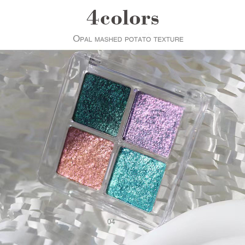 New 9 In 1 Colors Nail Art Opal Mashed Powder Aurora Effect Pigment