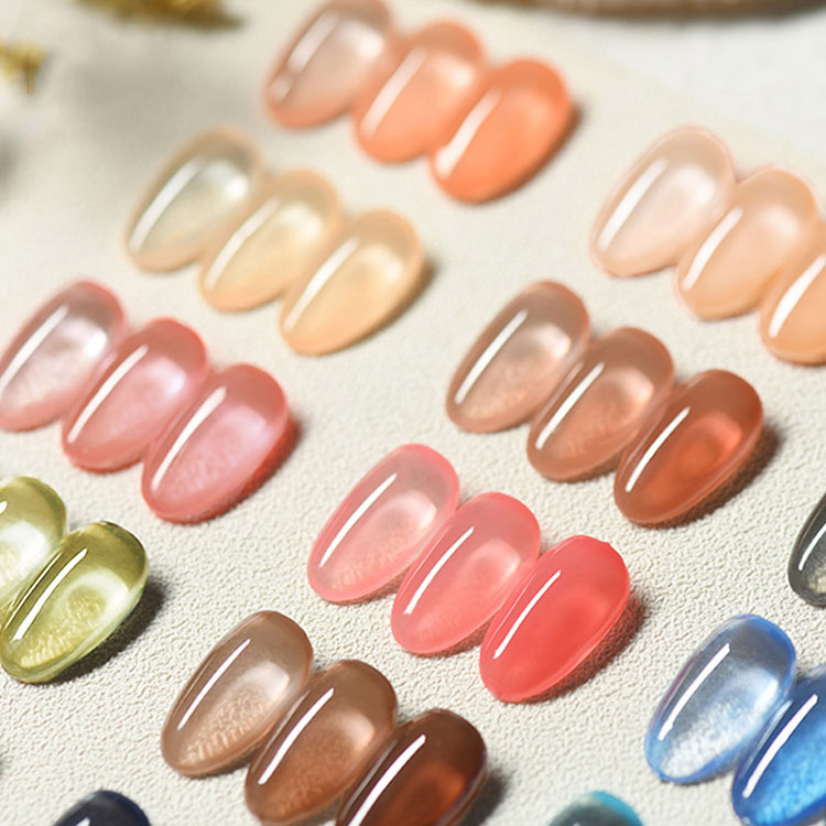 60 Colors Ice Jelly Gel Polish