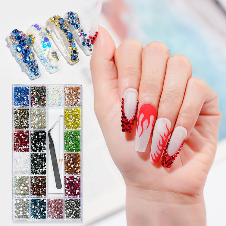 3D Nail Diamonds