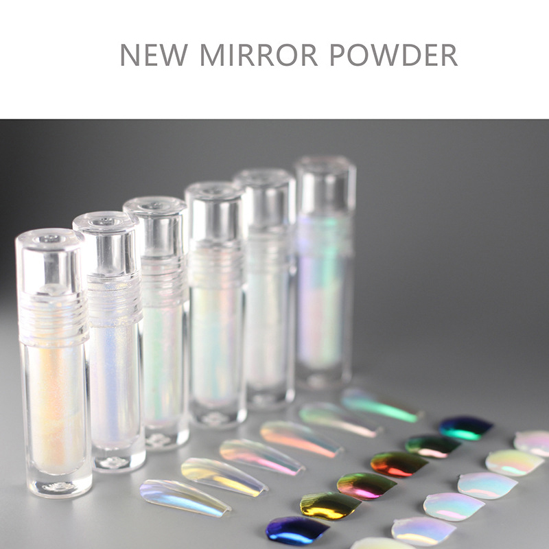 DIY Nail Art Decoration Liquid Magic Mirror Powder