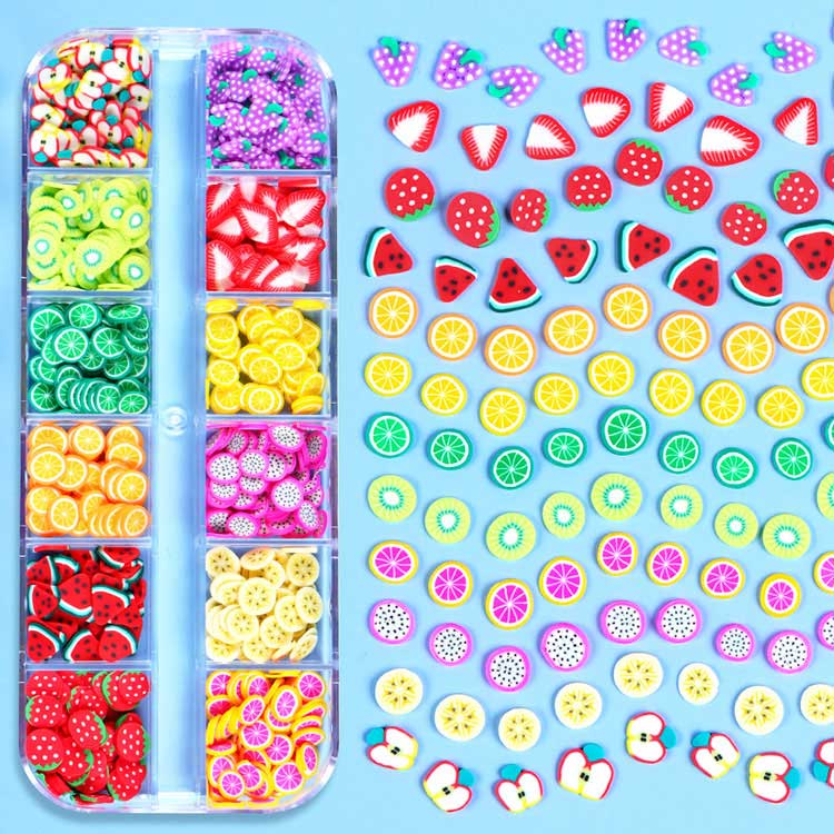 Nail Art Fruit Slices