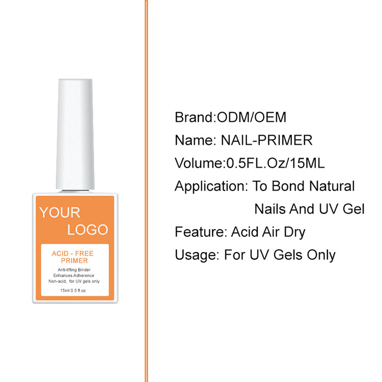 Nail Dehydrator and acid-free Nail Primer
