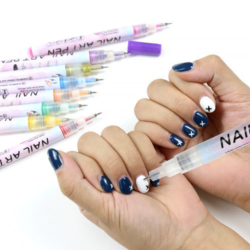 Waterproof Plastic 0.5mm Nail Pen Manicure Tools