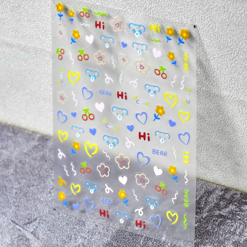 Cartoon Self-Adhesive Nail Stickers