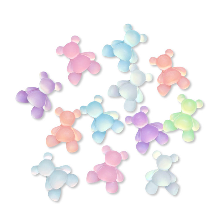 Cute Bear Nail Jewels For Nail Art