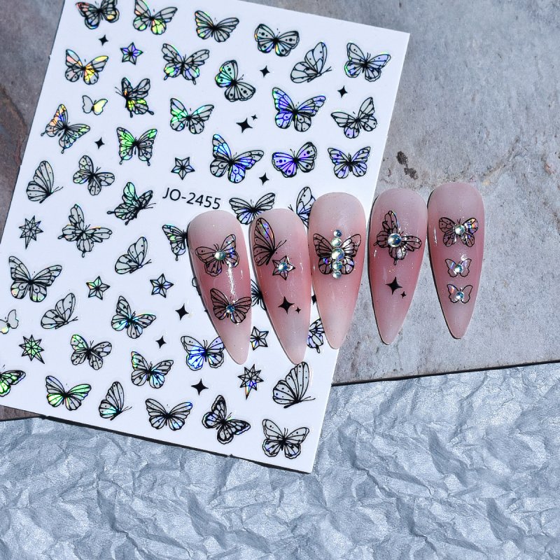 Butterfly Nail Art Stickers