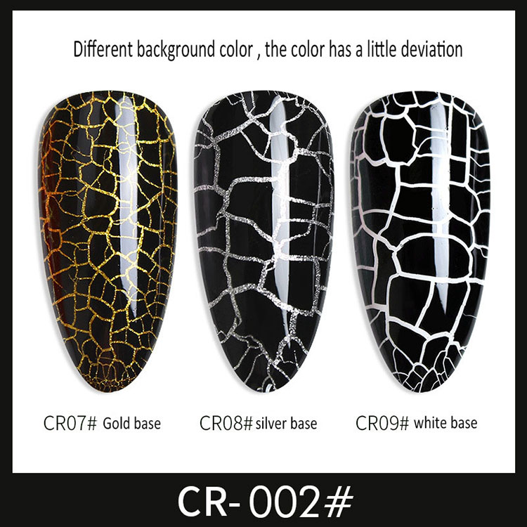 Thick Coating Crack Gel Polish