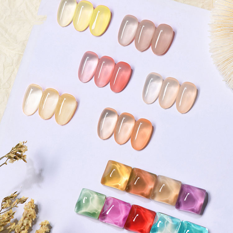 Long Lasting Translucent Ice Jelly Gel Polish