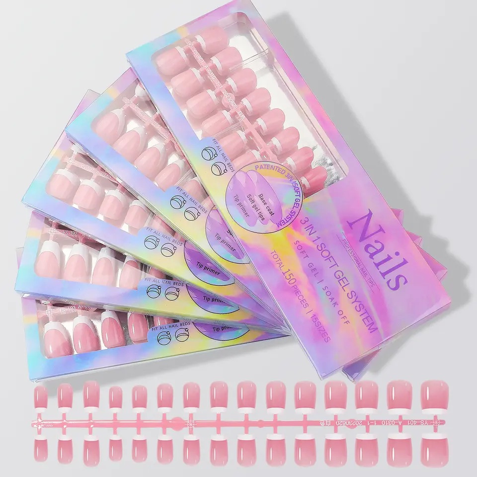 French Tip Press on Nail