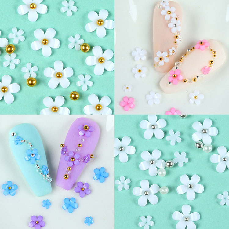 Flowers Nail Art Accessories