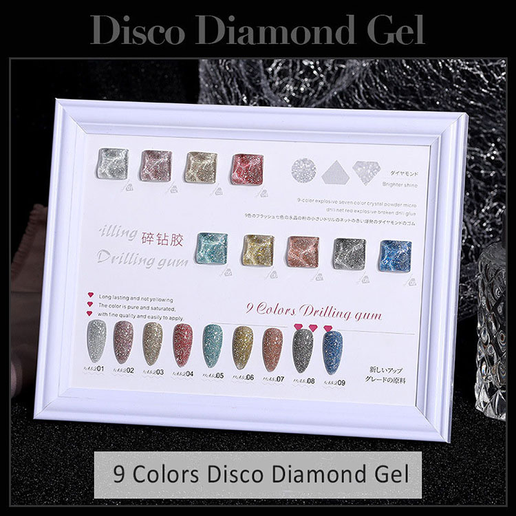 Flashing Reflective Disco Gel Polish