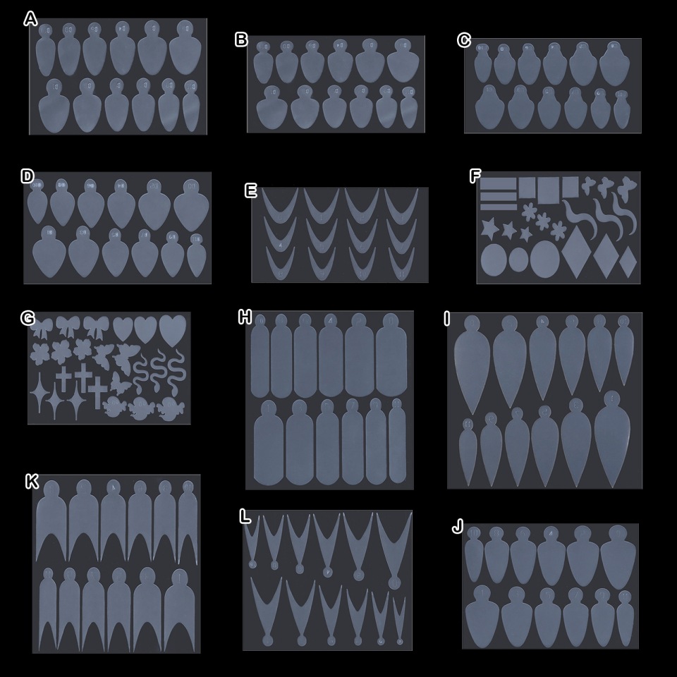 paperless extension gel nail mold