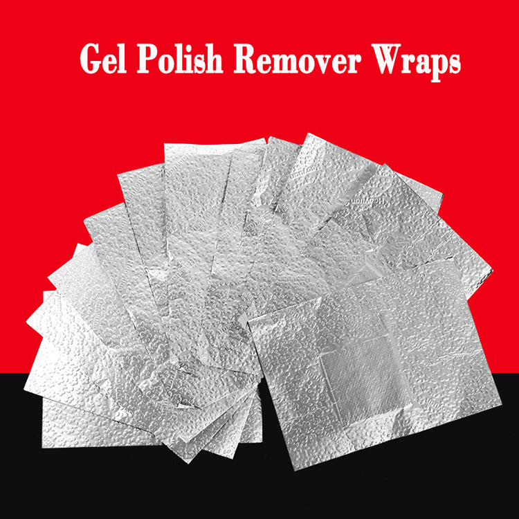 Gel Nail Polish Remover Wrap Foils